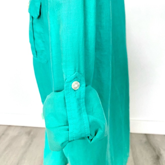 Woman’s Express Button Down Dress Shirt Sz. S - Picture 3 of 5